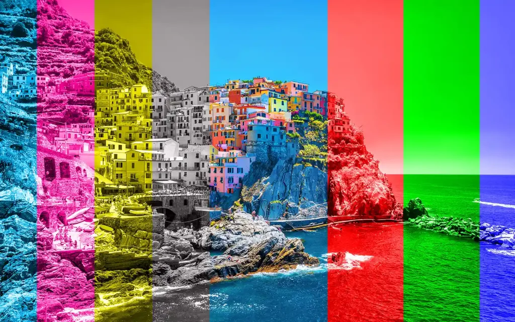 مُد رنگی CMYK