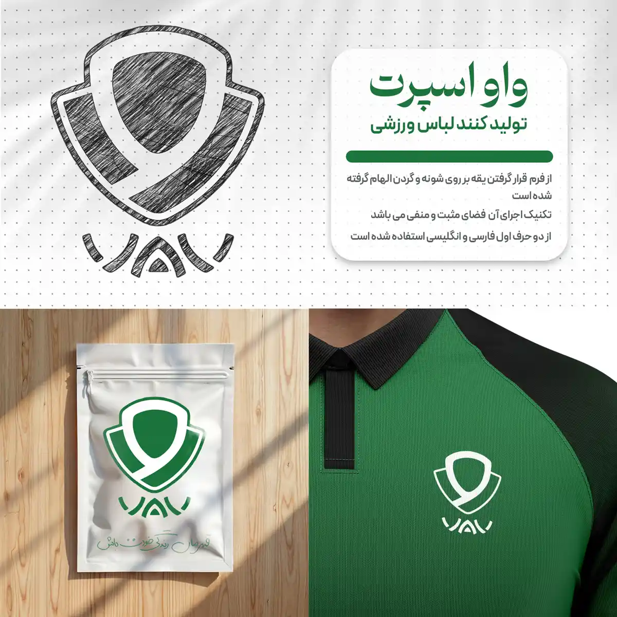 نمونه کار طراحی لوگو - گروه خلاقیت آیرا